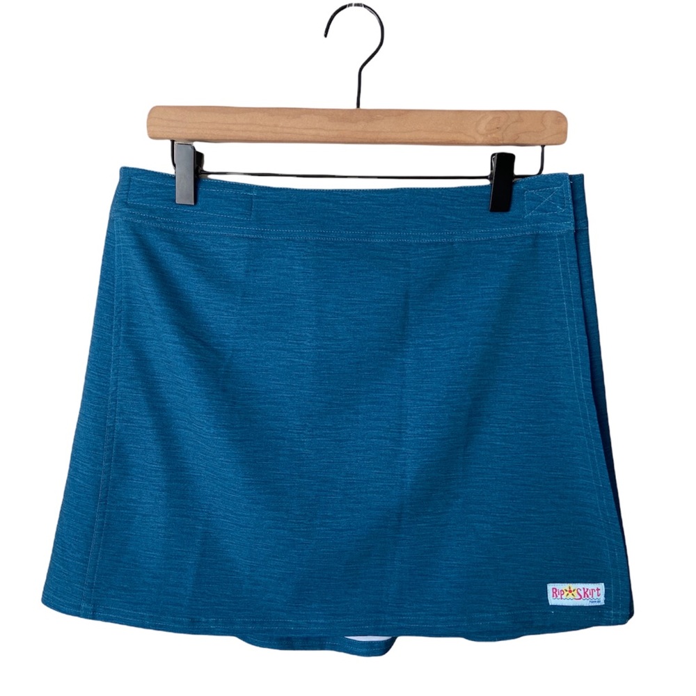 Ripskirt Hawaii Teal Mini Skirt